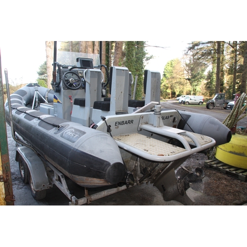 83 - Marine Specialized Technology
High Speed Commercial 6.2m rigid inflatable rib
Inboard Volvo Penta D3... 