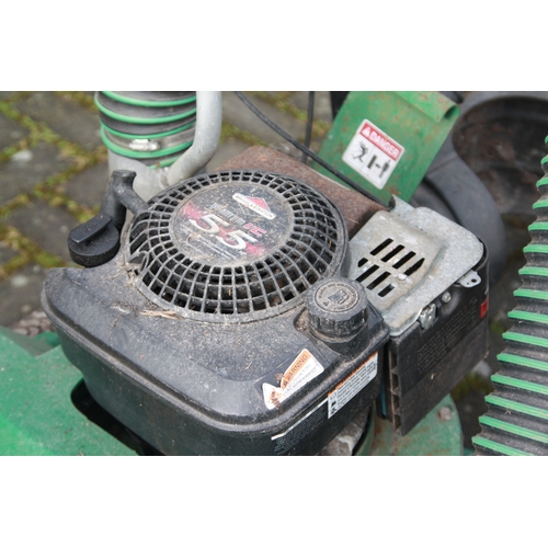 87 - Billy Goat leaf collector with Briggs & Stratton engine