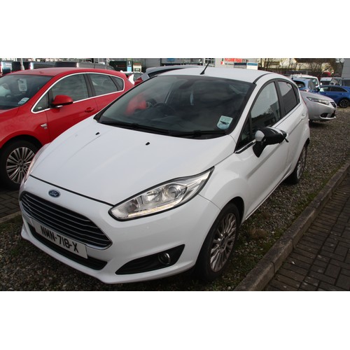 23 - NMN718X
White Ford Fiesta Titanium 998cc
First Registered 15.11.2013
Approx 93,268 miles
Manual Petr... 