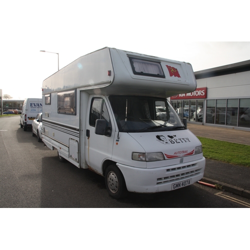 52 - GMN407A 
Fiat Ducato 2500cc motorhome
First Registered 01.08.1996
Approx 48,377 miles
Manual Diesel
... 