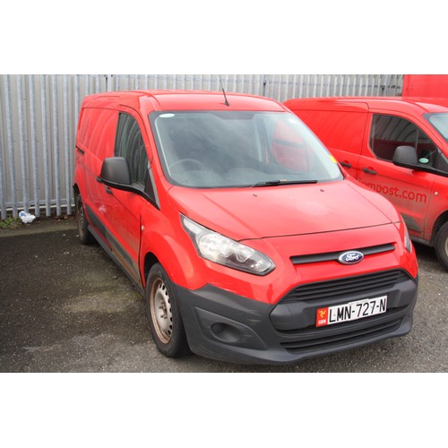 34 - LMN727N
Red Ford Connect LWB 1560cc
First Registered 09.06.2014
Approx 97,279 miles
Manual Diesel
VA... 