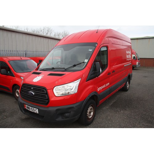 38 - MMN159C
Red Ford Transit LWB 2198cc
First Registered 12.08.2015
Approx 62,630 miles
Manual Diesel
VA... 