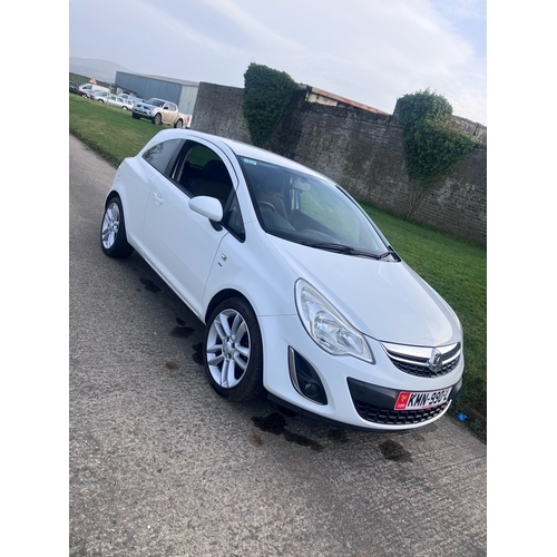 95 - KMN990L
White Vauxhall Corsa 16V 1398cc
First Registered 14.06.2011
Approx 45,000 miles
Auto Petrol