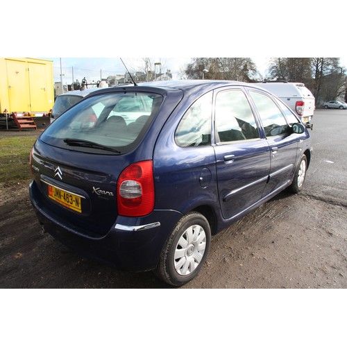 65 - JMN463N
Citroen Xsara Picasso EXCL 1997cc 16v
First Registered 27.09.2006
Approx 74,000 miles
Auto P... 