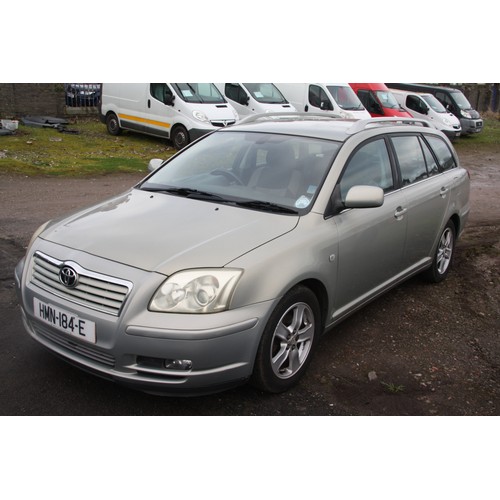 64 - HMN184E
Silver Toyota Avensis T3X 1794cc
First Registered 26.08.2005
Approx 99,000 miles
Petrol Manu... 