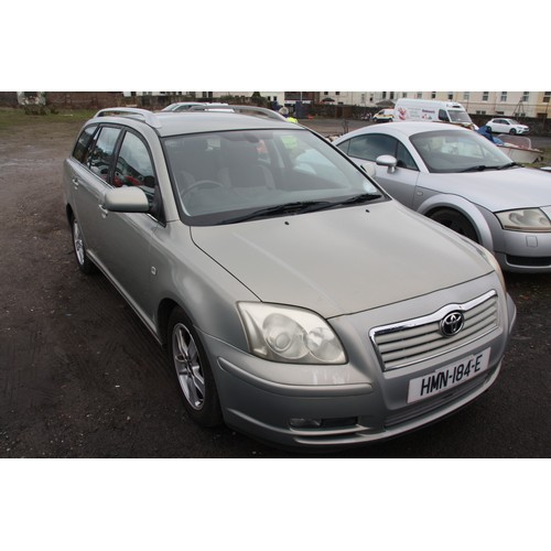 64 - HMN184E
Silver Toyota Avensis T3X 1794cc
First Registered 26.08.2005
Approx 99,000 miles
Petrol Manu... 