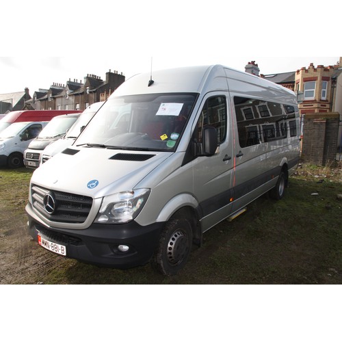 78 - MMN881B
Mercedes-Benz Sprinter 2143cc minibus
First Registered 18.08.2015
Approx 145,000 miles
Auto ... 