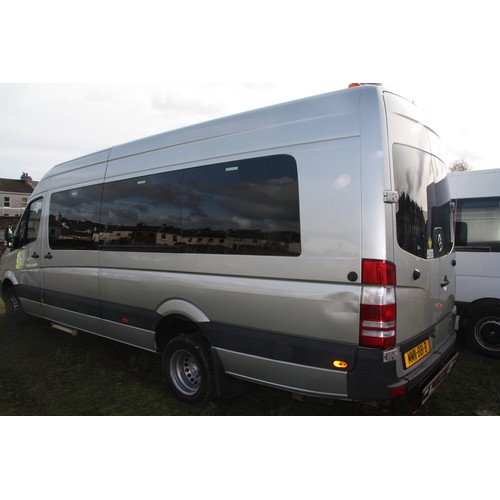 78 - MMN881B
Mercedes-Benz Sprinter 2143cc minibus
First Registered 18.08.2015
Approx 145,000 miles
Auto ... 