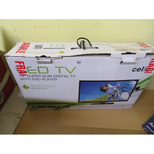 367 - LED TV in box