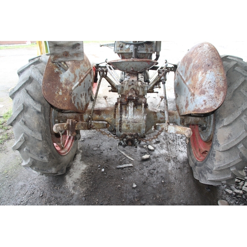 7 - Ferguson TE? circa 1940s
12volt, PTO 3 point linkage 
Hours unknown 
Starts and runs
VAT ON HAMMER @... 