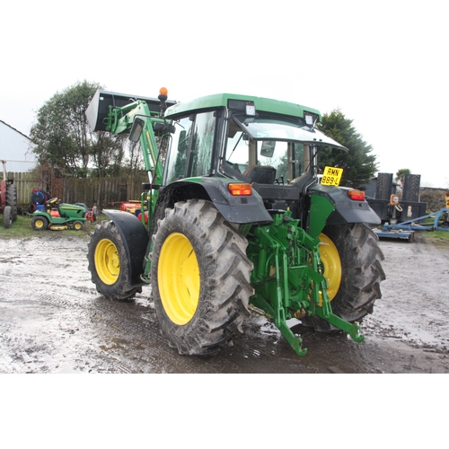 11 - RMN889L
John Deere 6210SE with 551 loader and bucket
First Registered 22.05.2003
Approx 5635 hours
4... 