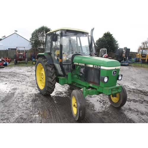 46 - NMN901W
John Deere 2450
Approx 10,266 hours
2WD 3 point linkage and PTO
Serviced ready to go
VAT ON ... 