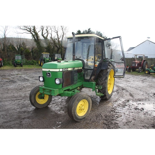 46 - NMN901W
John Deere 2450
Approx 10,266 hours
2WD 3 point linkage and PTO
Serviced ready to go
VAT ON ... 