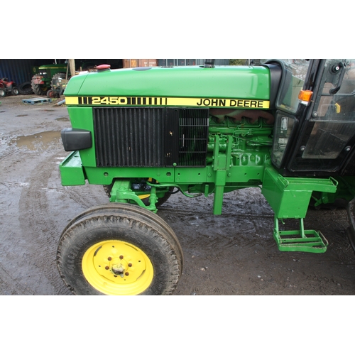 48 - John Deere 2450 console control
Approx 10230 hours
2WD, 4 cylinder
Services ready to go
VAT ON HAMME... 