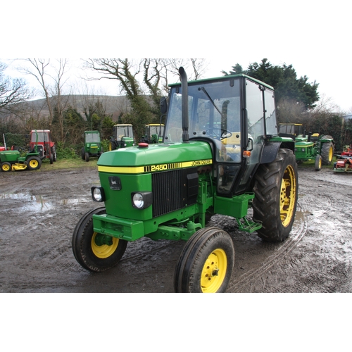 48 - John Deere 2450 console control
Approx 10230 hours
2WD, 4 cylinder
Services ready to go
VAT ON HAMME... 