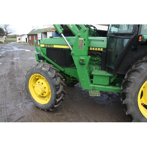 66 - John Deere 2250SG2 Cab (RARE)
First Registered 26.08.1987
Approx 10,532 hours
4WD, 40k with creeper ... 