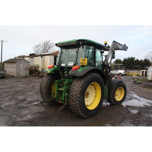 67 - John Deere 5820 with MX loader
First Registered 01.04.2007
Approx 2215 hours
4WD industrial tyres
le... 