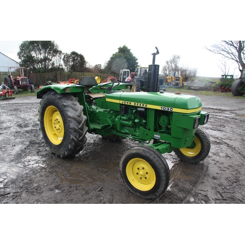 14 - John Deere 1030 (no cab)
Circa 1970s
Approx 5961 hours
2 WD
VAT ON HAMMER @ 20%