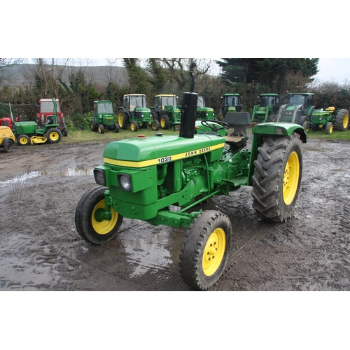 14 - John Deere 1030 (no cab)
Circa 1970s
Approx 5961 hours
2 WD
VAT ON HAMMER @ 20%