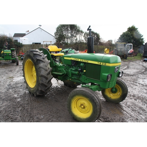 15 - John Deere 1630 (no Cab)
Circa 1970s
Approx 1131 hours
2WD 3 point linkage PTO
VAT ON HAMMER @ 20%