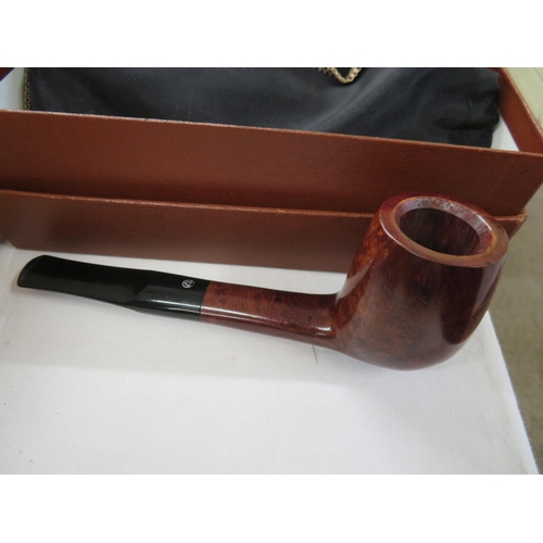 171 - A Manx Briar pipe unused (boxed)