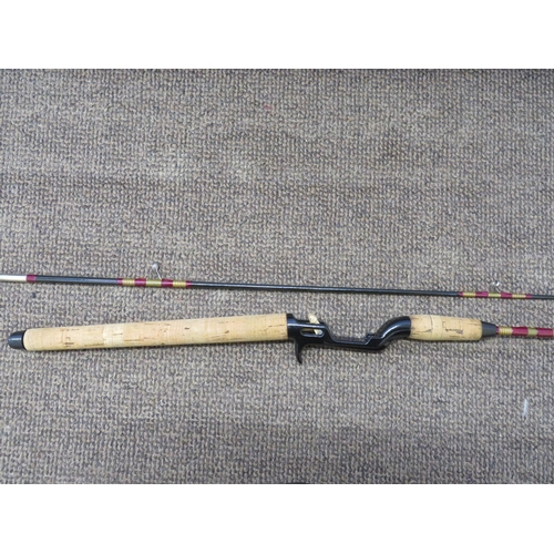 36 - Abu two piece fibreglass fishing rod