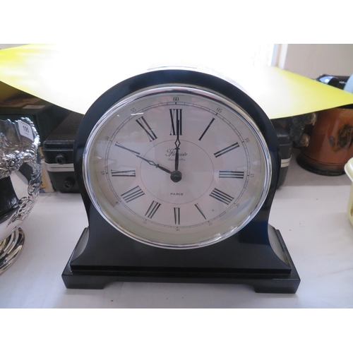 285 - A modern French mantel clock