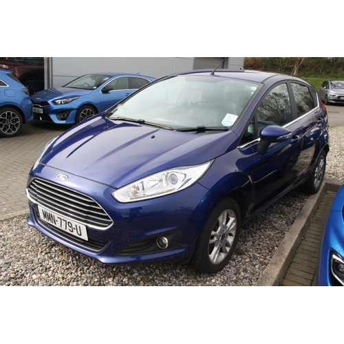 42 - MMN779U
Blue Ford Fiesta Zetec Turbo 998cc
First Registered 07.03.2016
Approx 53,983 miles
Manual Pe... 