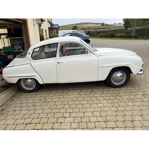 19 - UK REGISTERED
MDL740G
White SAAB 96
First Registered 1968
Manual Petrol
Big valve heads electronic i... 