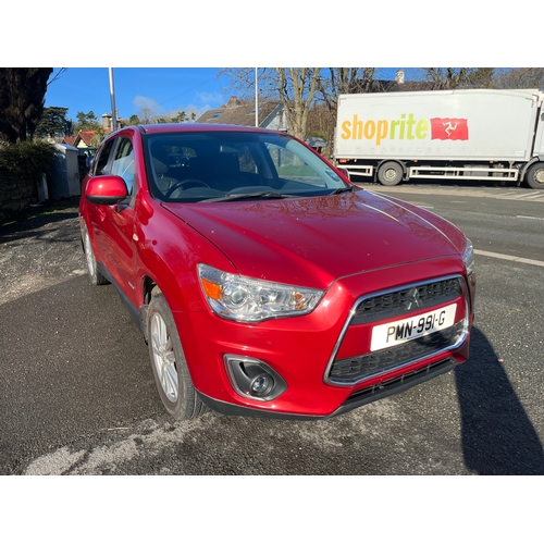 PMN991G Red Mitsubishi ASX 1590cc First Registered 16.05.2013 Approx ...