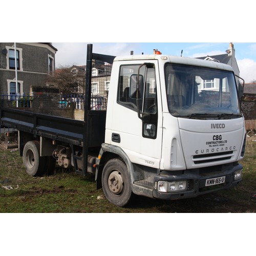 112 - KMN165U
Iveco Eurocargo (Class 1) 3920cc Tipper
First Registered 01.09.2005
Approx miles TBC
Manual ... 