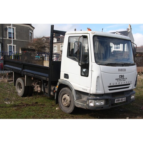 112 - KMN165U
Iveco Eurocargo (Class 1) 3920cc Tipper
First Registered 01.09.2005
Approx miles TBC
Manual ... 