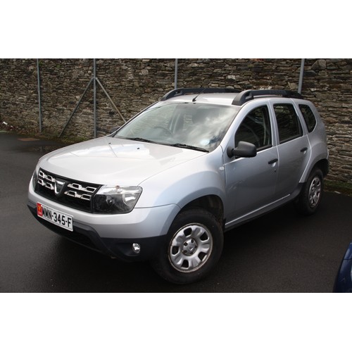 109 - MMN345F
Silver Dacia Duster Ambiance 1461cc
First Registered 31.12.2015
Approx 67,000 miles
Manual D... 