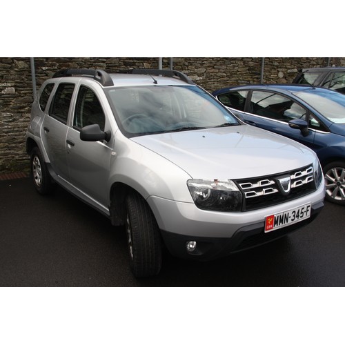 109 - MMN345F
Silver Dacia Duster Ambiance 1461cc
First Registered 31.12.2015
Approx 67,000 miles
Manual D... 