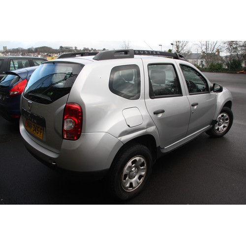 109 - MMN345F
Silver Dacia Duster Ambiance 1461cc
First Registered 31.12.2015
Approx 67,000 miles
Manual D... 