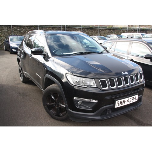 27 - RMN438L
Black Jeep Compass 1598cc
First Registered 21.08.2019
Approx 23,000 miles
Manual Diesel