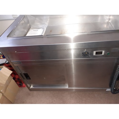 115 - Lincat Panther Hot cupboard/Bain Marie - little used
VAT ON HAMMER @ 20%