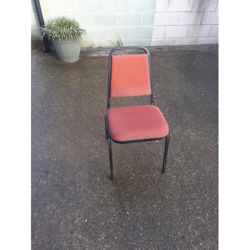 114 - Approx 48 red cloth chairs
VAT ON HAMMER @ 20%