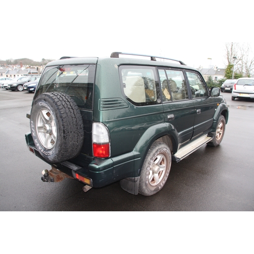 116 - GMN988R
Green Toyota Landcruiser 3378cc
First Registered 06.07.2001
Approx 143,780 miles
Auto Petrol... 