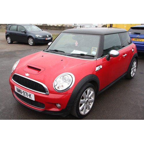 108 - NMN971K
Red Mini Cooper s (Chili pack) 1.6L
First Registered 28.07.2008
Approx 65,000 miles
Manual P... 