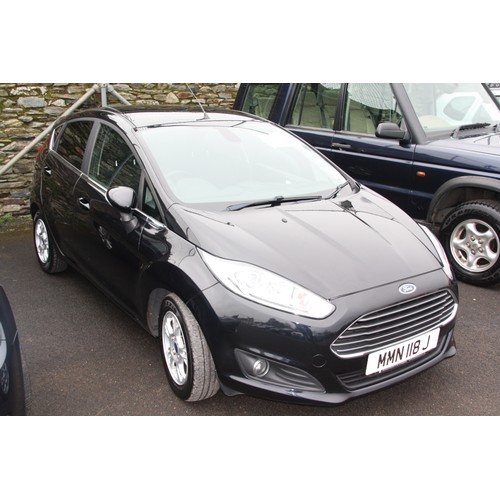 111 - MMN118J
Black Ford Fiesta Titanium 1560cc
First Registered 28.04.2015
Approx 49,000 miles
Manual Die... 