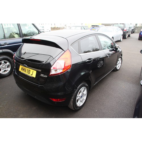 111 - MMN118J
Black Ford Fiesta Titanium 1560cc
First Registered 28.04.2015
Approx 49,000 miles
Manual Die... 