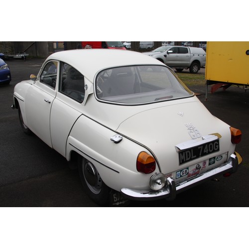 19 - UK REGISTERED
MDL740G
White SAAB 96
First Registered 1968
Manual Petrol
Big valve heads electronic i... 