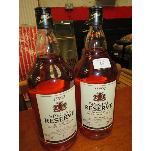 57 - Two 1.5 Litre Special Reserve Scotch Whisky