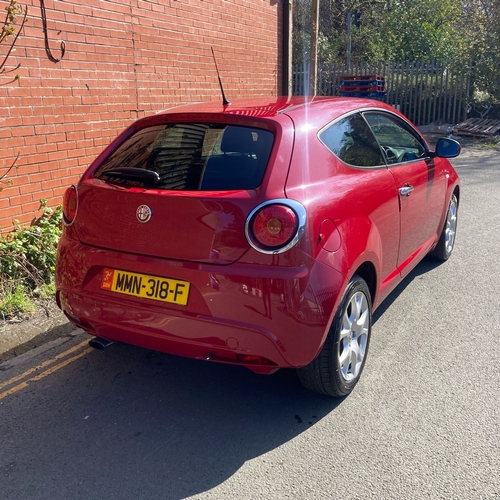 143 - MMN318F
Red Alfa Romeo Mito TB Multiair 1368cc
First Registered 12.05.2010
Approx 91,000 miles
Petro... 