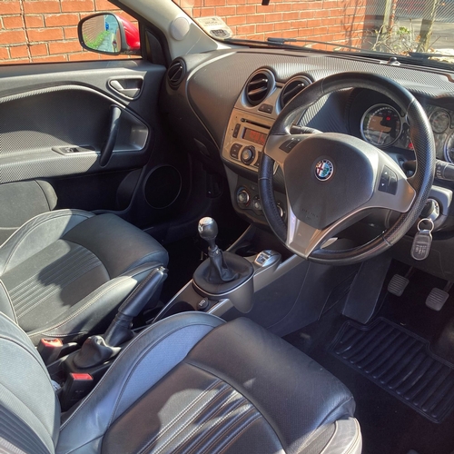 143 - MMN318F
Red Alfa Romeo Mito TB Multiair 1368cc
First Registered 12.05.2010
Approx 91,000 miles
Petro... 