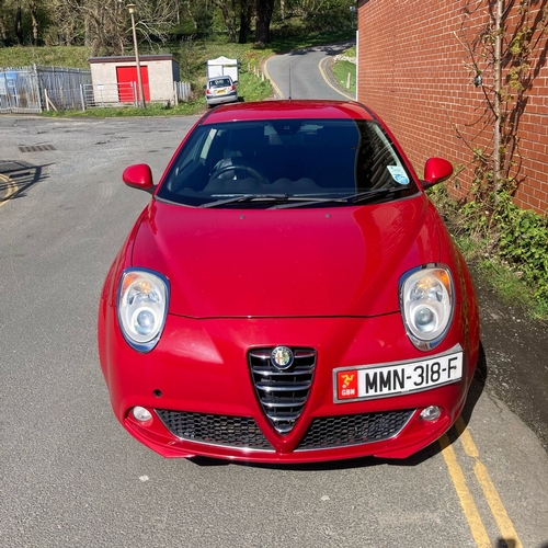 143 - MMN318F
Red Alfa Romeo Mito TB Multiair 1368cc
First Registered 12.05.2010
Approx 91,000 miles
Petro... 