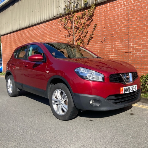 144 - MMN133C
Red Nissan Qashqai Acenta 1.6 1598cc
First Registered 02.08.2012
Approx 86,000 miles
Petrol ... 