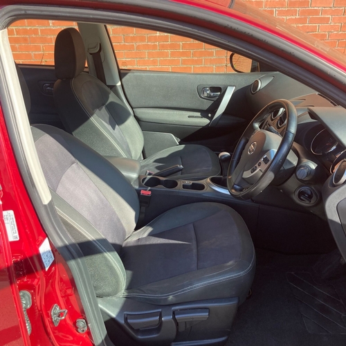 144 - MMN133C
Red Nissan Qashqai Acenta 1.6 1598cc
First Registered 02.08.2012
Approx 86,000 miles
Petrol ... 