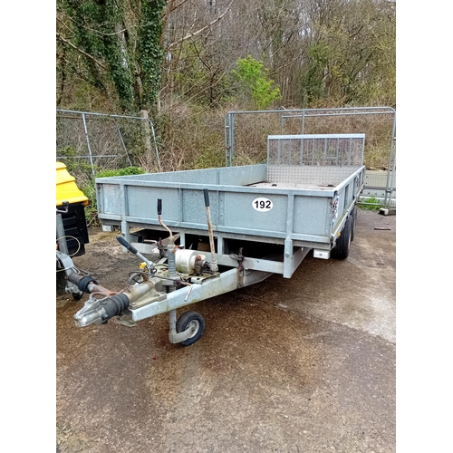 186 - Ifor Williams CT166 trailer
circa 2015
VAT ON HAMMER @ 20%